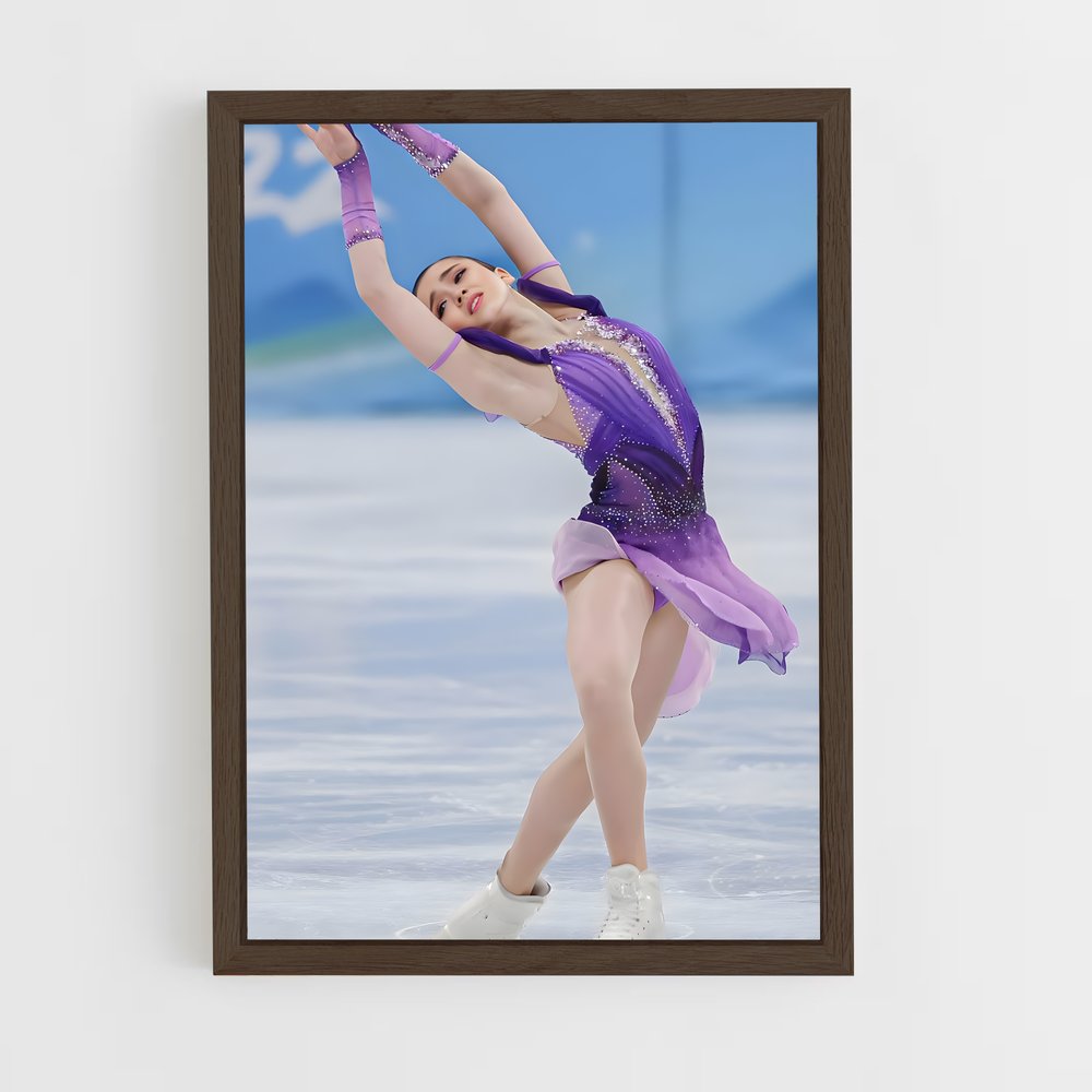 Poster Danse Glacée – affiche Patinage artistique (vue 5)